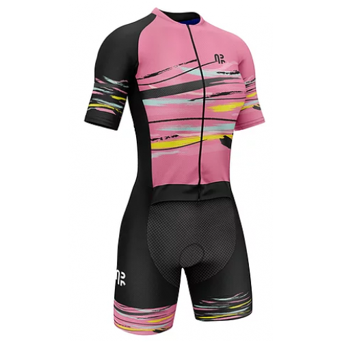 MACAQUINHO AR SPORT CICLISMO FEMININO PINKED PINK